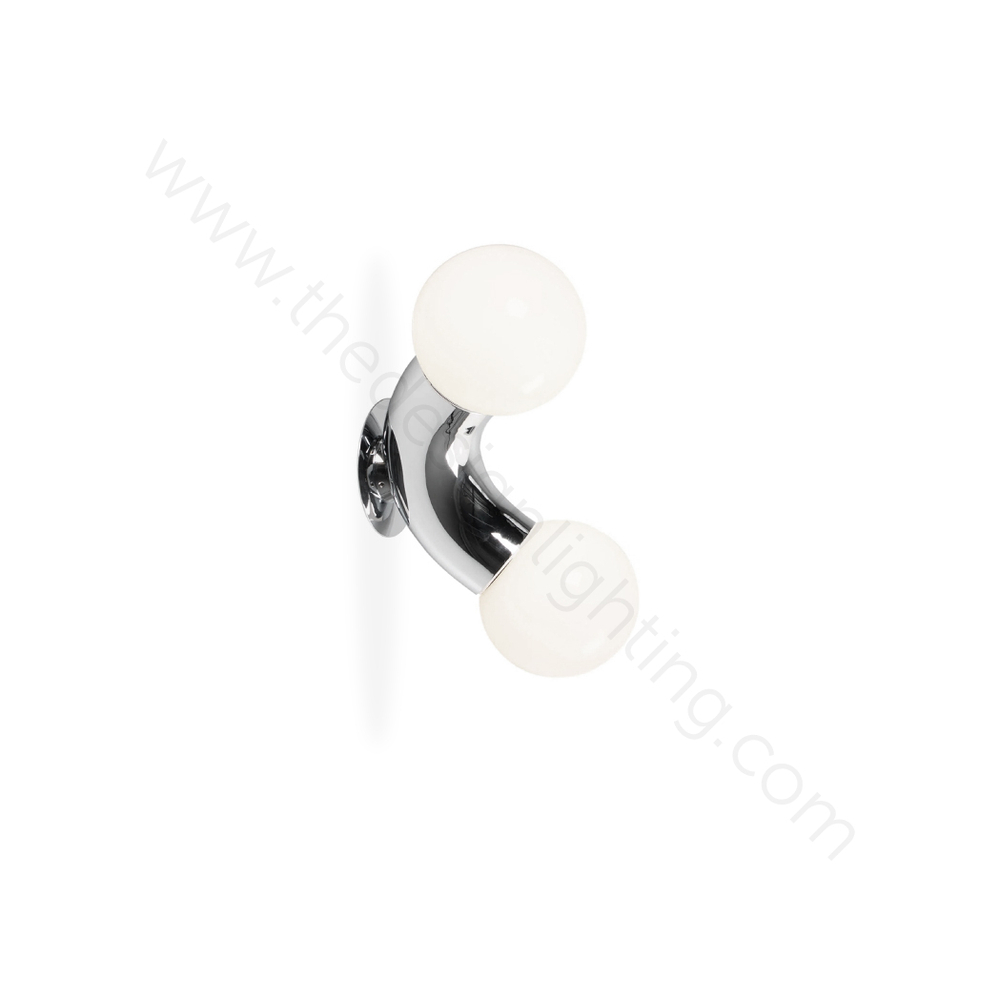 Wall design lamp  VINE 2 by ANDlight (Silver)