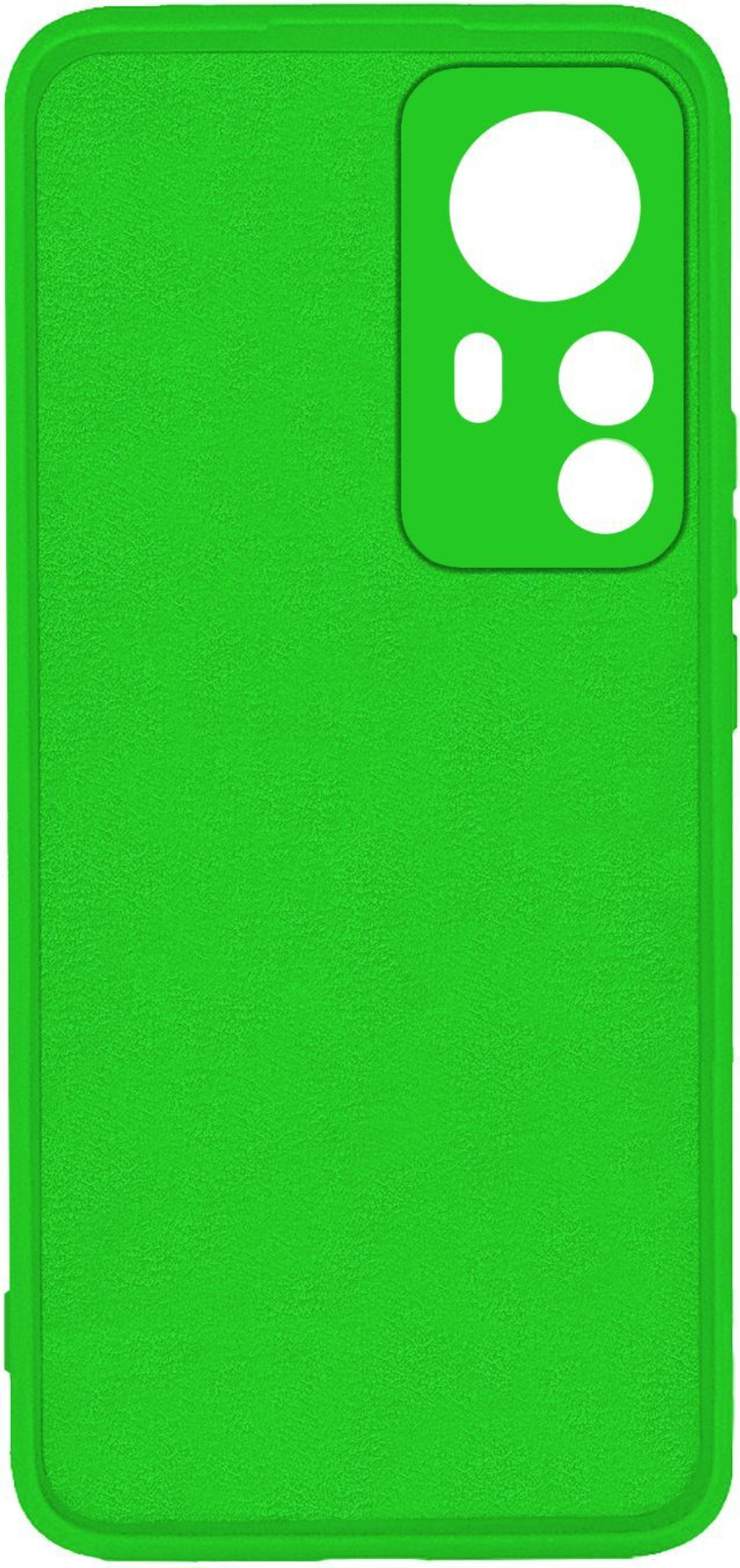 Мягкий Soft Touch чехол из силикона для XIAOMI 12 PRO (не 12,X,T,S,LITE!) с бархатной подкладкой