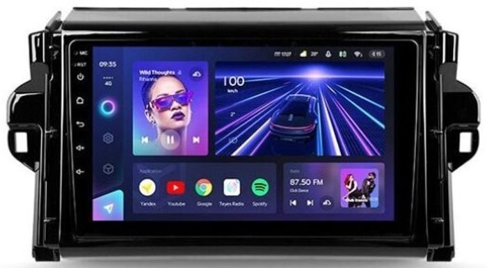 Магнитола для Toyota Fortuner 2015-2022 - Teyes CC3L на Android 10, CarPlay, 4G SIM-слот