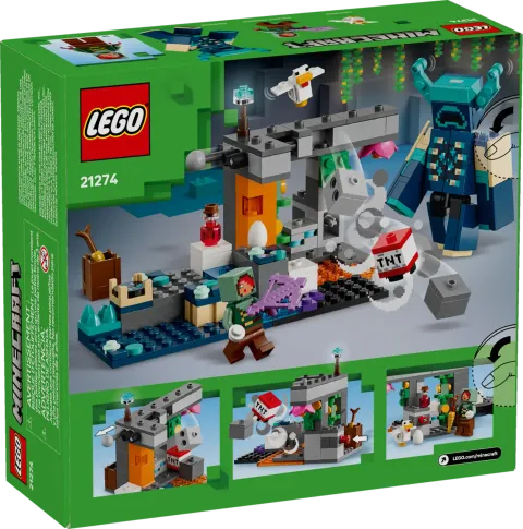 Конструктор LEGO Minecraft 21274 Встреча с начальником тюрьмы