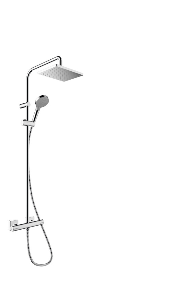 Душевая система Hansgrohe Vernis Shape 230 1jet Green с ом 26319000