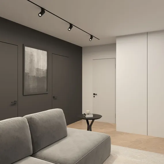 Трековый светильник Slant | СЛАНТ DK6080-BK Denkirs