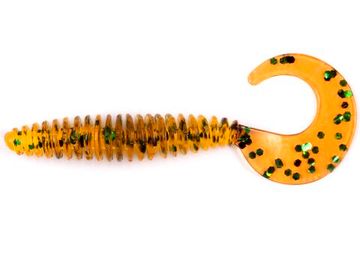 Твистеры съедоб. искусст. LJ Pro Series ULTRAWORM CURLY 4,0in (10.16)/PA19 5шт.