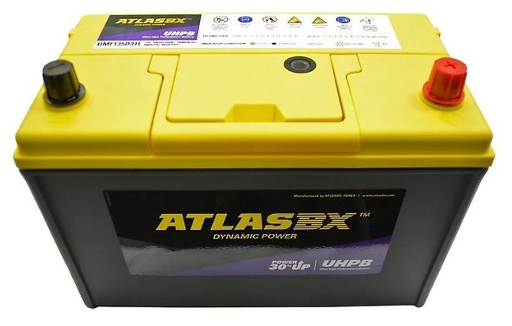 Atlas UHPB 6CT- 100 ( UMF135D31 ) аккумулятор Atlas UHPB 6CT- 100 ( UMF135D31 ) аккумулятор