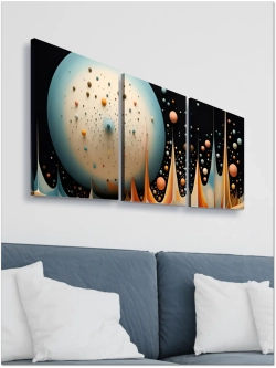 Картина Танец сфер модульная 50x70см 3шт.