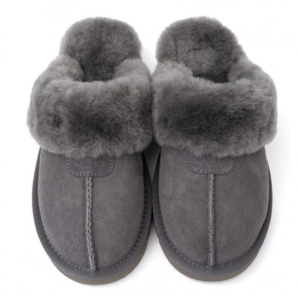 UGG Mens Slippers Scufette Grey