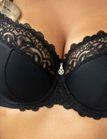 Бюстгальтер Kris Line Betty Semi Soft (черный)