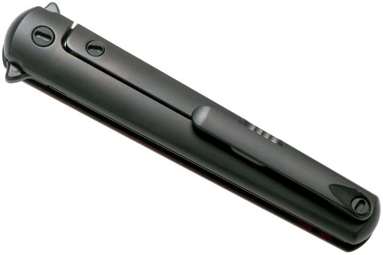 Складной нож MKM "FLAME" MKM/FL02 FCLTD c клинком из стали Böhler M390 Microclean®, рукоять титан / карбон