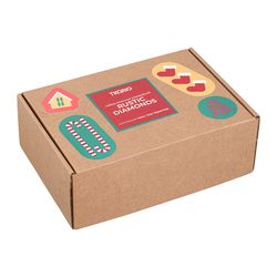 Набор елочных украшений Rustic diamonds из коллекции New Year Essential, 3 шт.