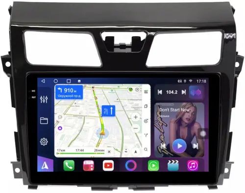 Магнитола для Nissan Teana L33 2014-2016 - FarCar S500-TS18 монитор 10.36" QLED на Android 14, CarPlay, 4G SIM-слот