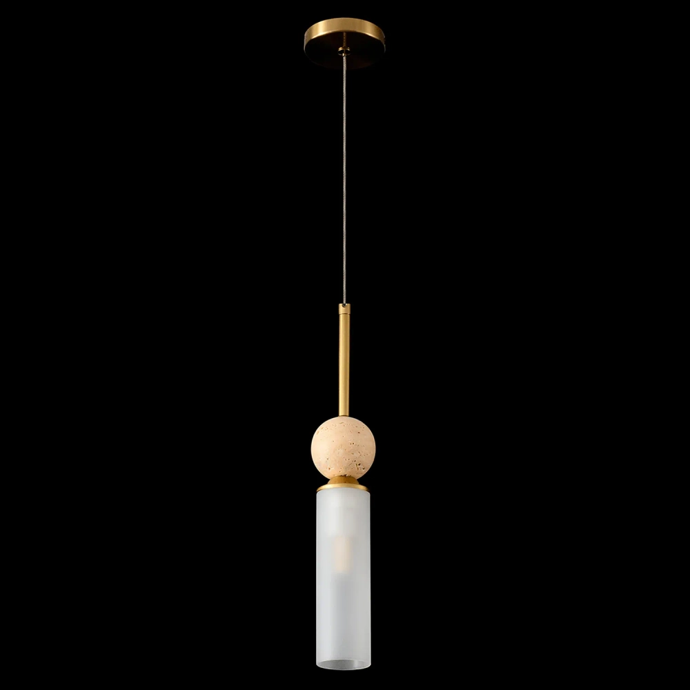 Светильник подвесной Crystal Lux SIMPLY SP1 BRASS