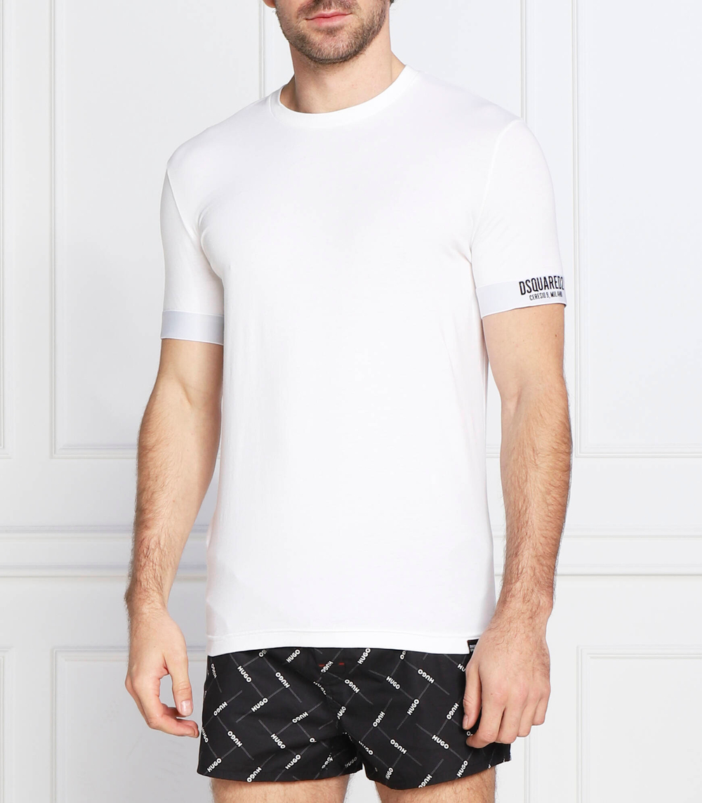 футболка Dsquared2 - белый(D9M3U4010)