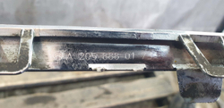 Молдинг решетки радиатора Mercedes C (W205) 14-18 Б/У Оригинал A2058880173
