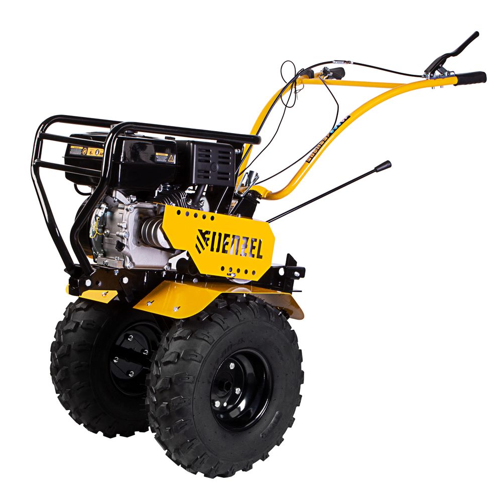 Мотоблок DPT-370-PRO, 7 л.с, ременное сцепление, ширина 90 см, глубина 35 см, фрез 3х4, ШОМ, передачи 4В/2Н Denzel