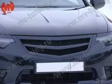 Решетка радиатора "Sport" var.2 для Honda Accord 8 БЕЗ СЕТКИ