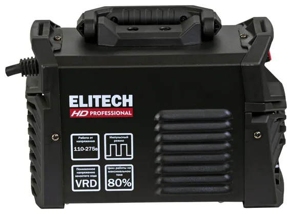 Сварочный инвертор "ELITECH" HD WM 200 PULSE 204466