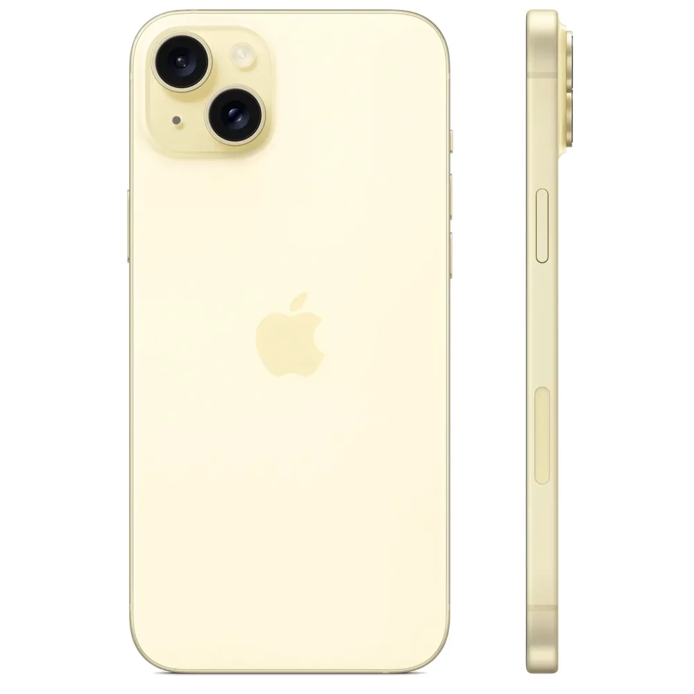 Смартфон Apple iPhone 15 Plus 256GB Dual Sim, Yellow (Желтый)