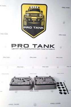 Сумка-органайзер на окно багажника TANK 300 комплект 2шт. (серая)