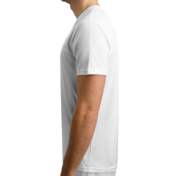 Мужское теннисное поло BIDI BADU Ted Tech T-Shirt Men - White, Black