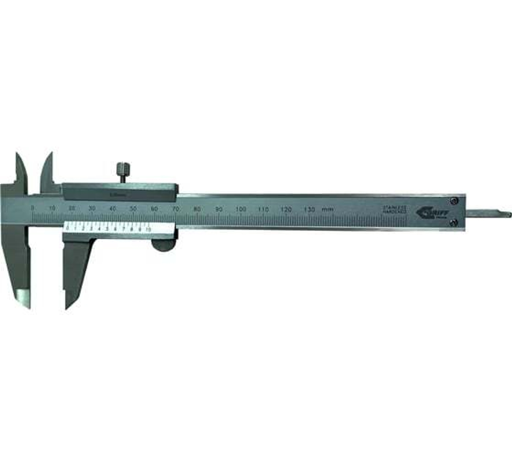 Штангенциркуль GRIFF ШЦ-I-125-0,05 ГОСТ 166-89 нерж. сталь, моноблок D203031