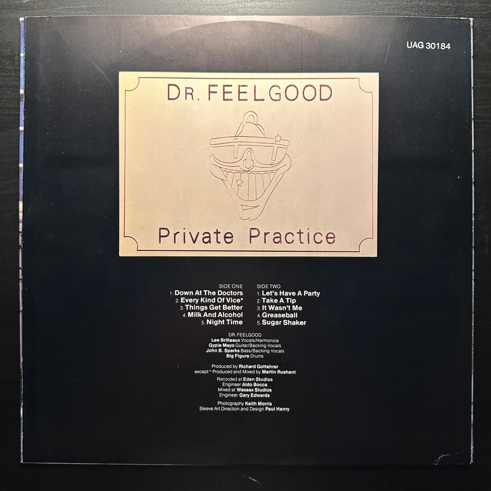 Dr. Feelgood - Private Practice (Скандинавия 1978г.)