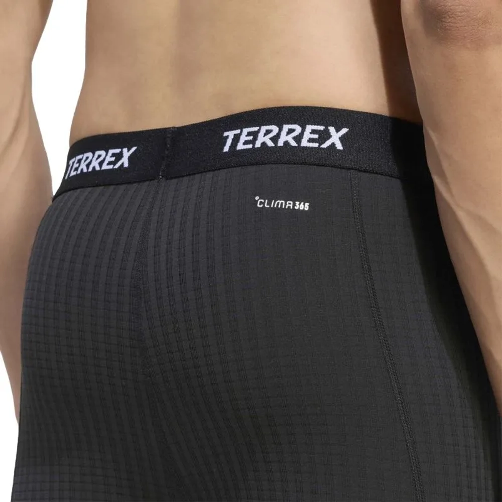 Мужские теннисные штаны Adidas Terrex Xperior Clima365 Baselayer Tights - black