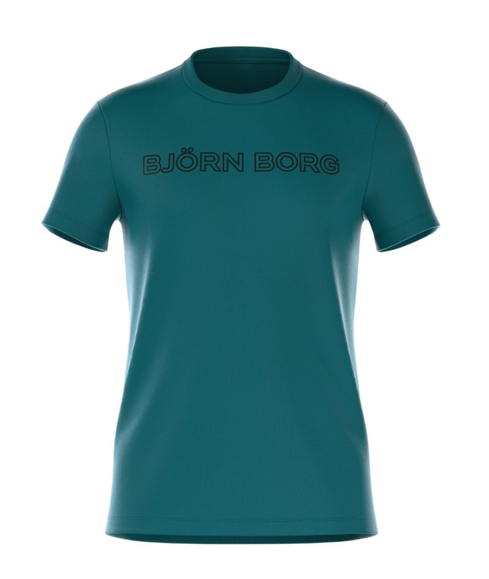 Мужская футболка Bj_rn Borg Essential 3 - shaded spruce