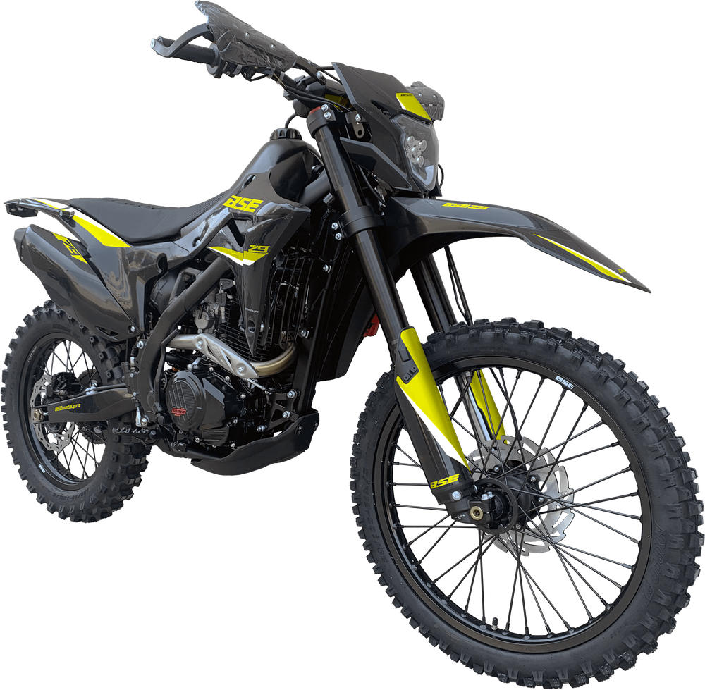 Мотоцикл Эндуро BSE Z9 Yellow Metallic