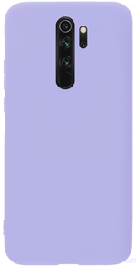 Мягкий Soft Touch чехол из силикона для XIAOMI REDMI NOTE 8 PRO с бархатной подкладкой
