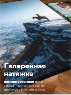 Картина Путь всадника модульная 50x70см 2шт.