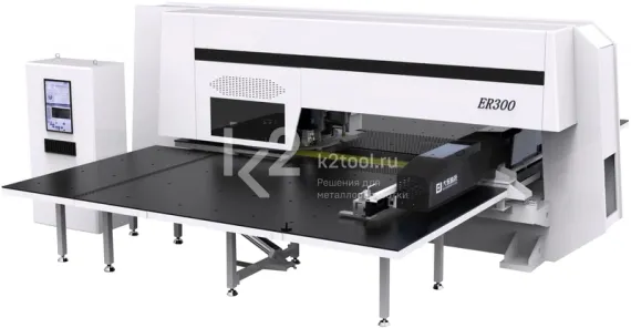 Комбинированный пробивной станок с лазерной резкой Dardontech COMBI D-ERL 300