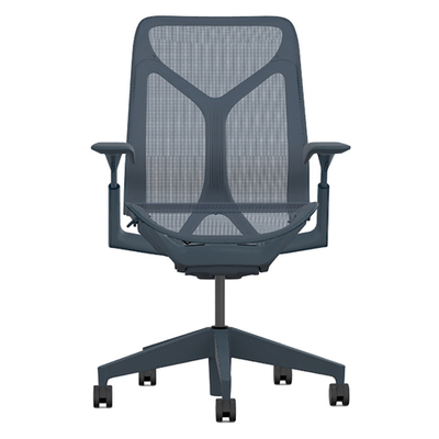Кресло Herman Miller Cosm, средняя спинка, цвет Nightfall, регулируемые подлокотники