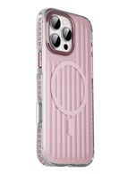 Чехол накладка iPhone 16 Pro 6.3" Gurdini Ocean Case (9) Metalic розовый