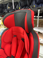 Автокресло LB 515 RF (Teddy Bear) ПК (17. RED+BLACK DOT)