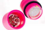Розовая вибропуля A-Toys Alli - 5,5 см. (Цвет: розовый)