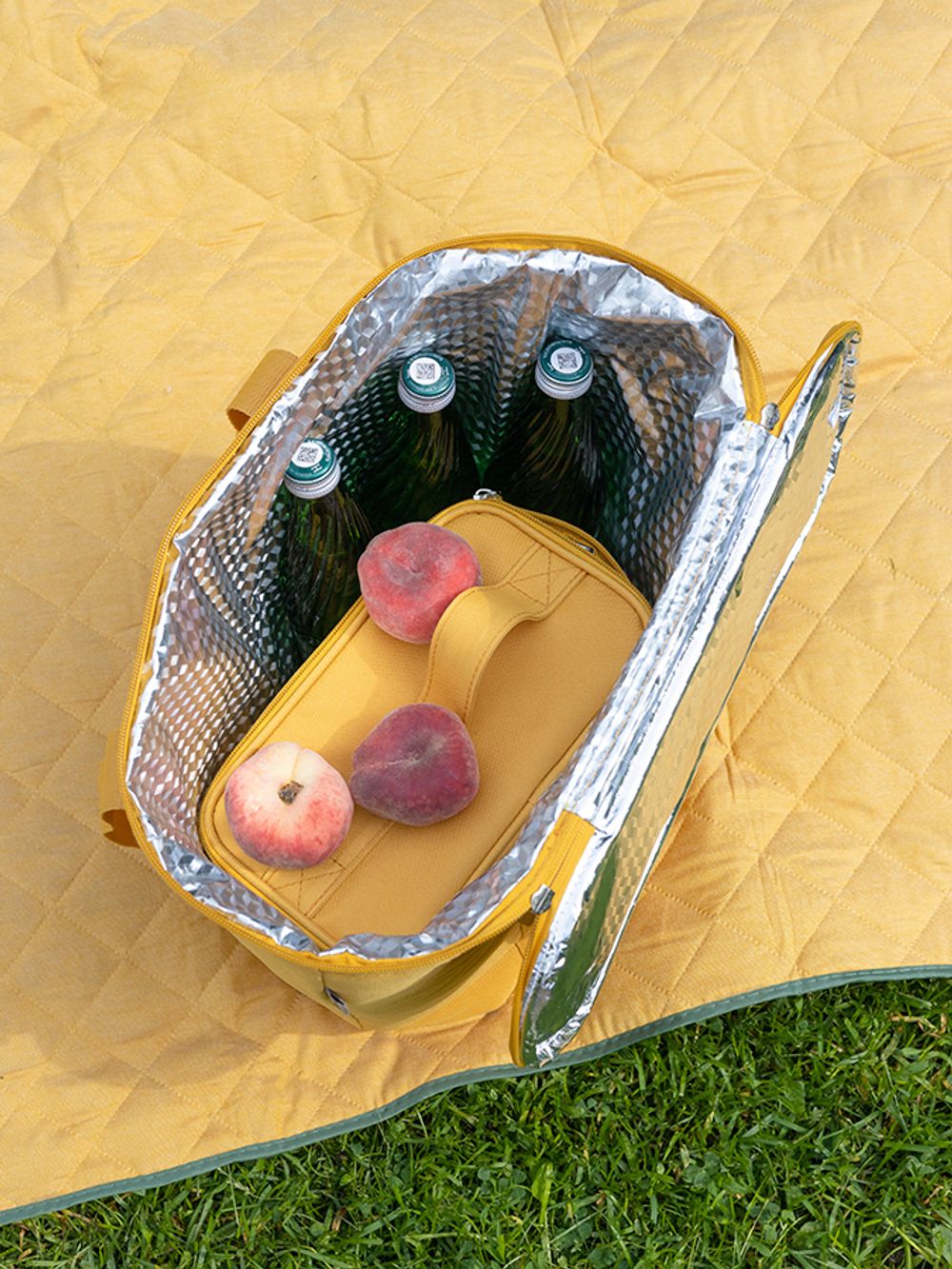 Термосумка для пикника Smart Picnic, L, горчичная