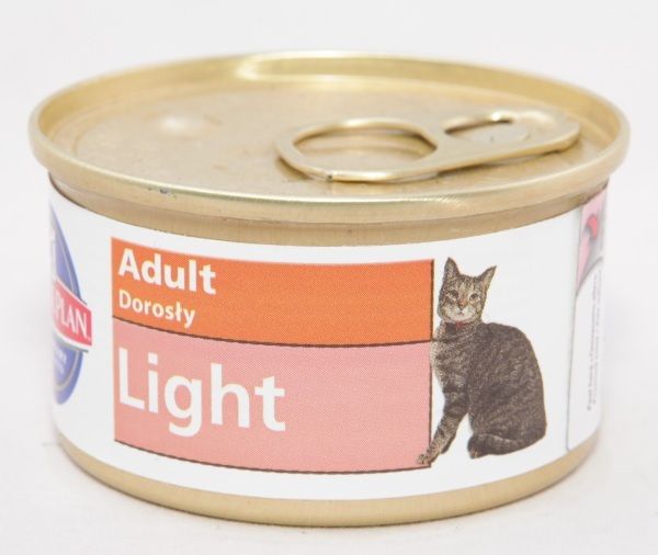 Hill's Adult Light Консервы Контроль Веса для Кошек