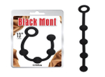 Анальные шарики Storm Beads S (Цвет: черный)