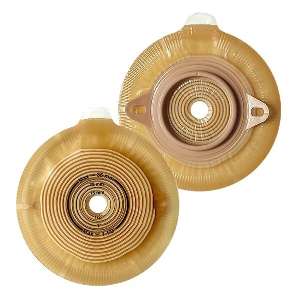 Пластины плоские Coloplast SenSura Click, фланец 40 мм, отверстие 10–35 мм №5