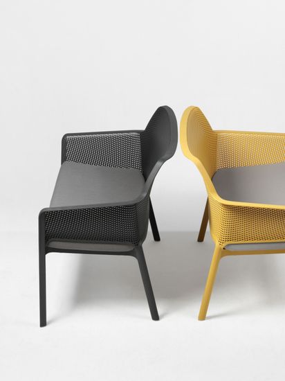 Диван пластиковый Net Bench Nardi цвет антрацит