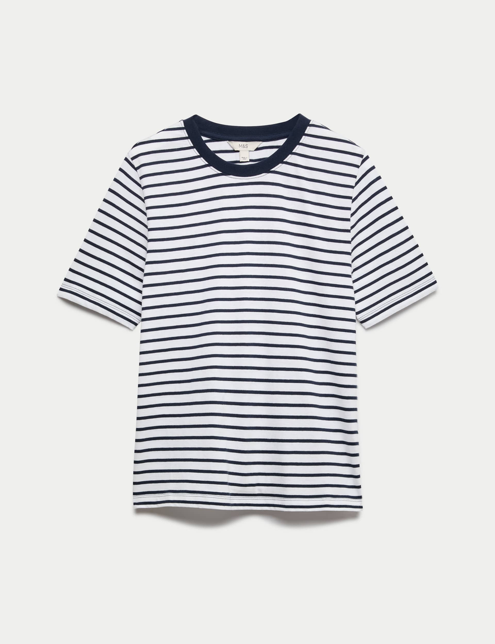 Футболка с коротким рукавом из чистого хлопка T41007391 - Marks & Spencer