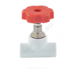 Клапан (вентиль) PP-R запорный белый Дн 25х90гр внутренняя пайка VALFEX 10146025