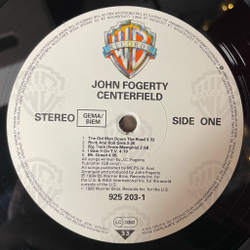 Винтажная виниловая пластинка LP John Fogerty, from Creedence Clearwater Revival, Centerfield (Germany 1985) The Old Man Down The Road