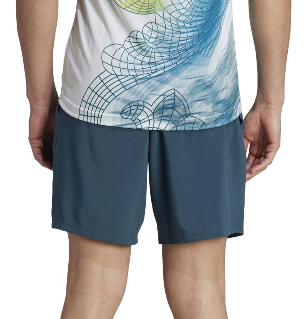 Мужские шорты теннисные Adidas Club SW Short 9"- green