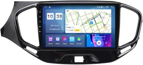 Магнитола для Lada Vesta 2015-2022, Vesta Cross - Parafar PF964LUX1UHD на Android 13, Быстрая, QLED, CarPlay, 4G SIM-слот