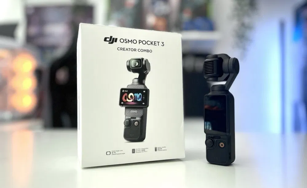 DJI Osmo Pocket 3 Creator Combo — карманная камера уровня PRO
