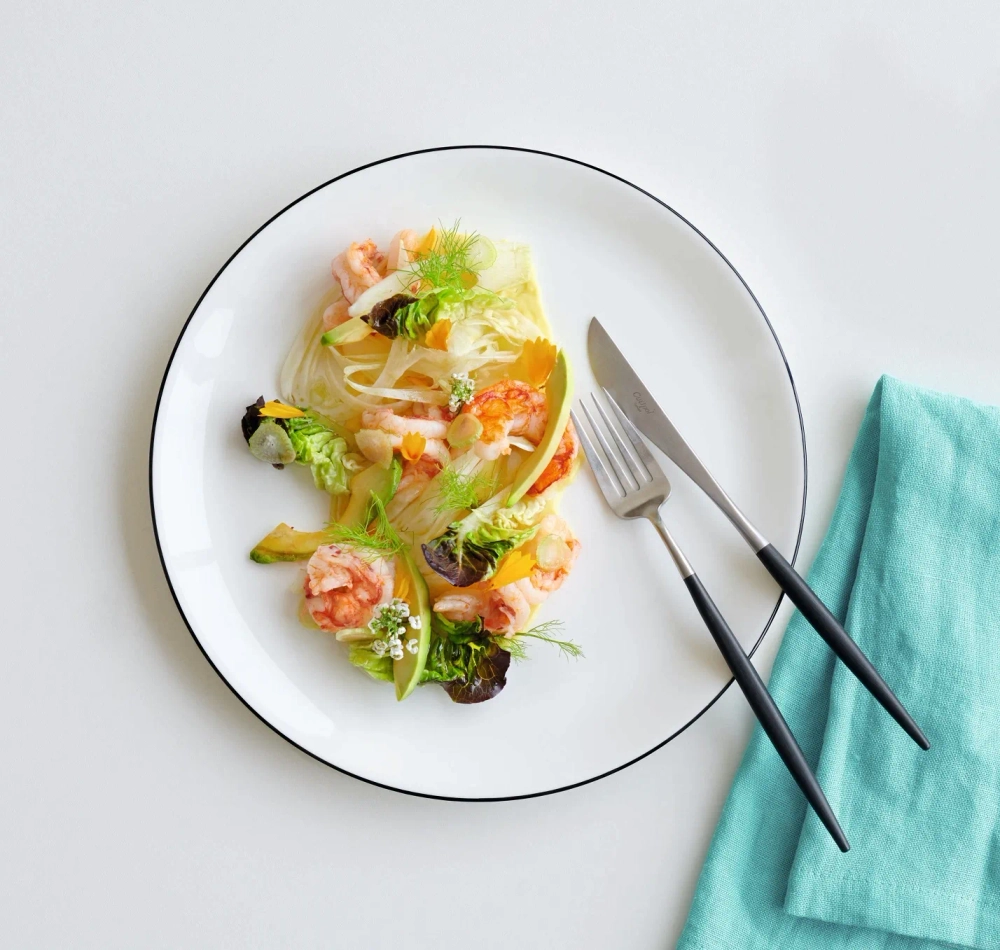 ASA Набор тарелок Ao;Table Coupe Ligne на 2 персоны 1903113 + 1904113 + 1905113