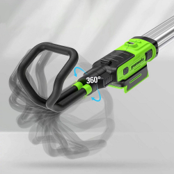 Лампа, LED-прожектор Greenworks G24UHL, 24V, макс. 1200 Лм, 142- 204 см, без АКБ и ЗУ, 3503607