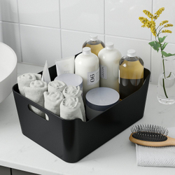 IKEA UPPDATERA  (ИКЕА УППДАТЕРА)  -  Контейнер - антрацит 34x24 см