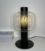 Table design lamp Bonbori by Brokis (Clear/Black)